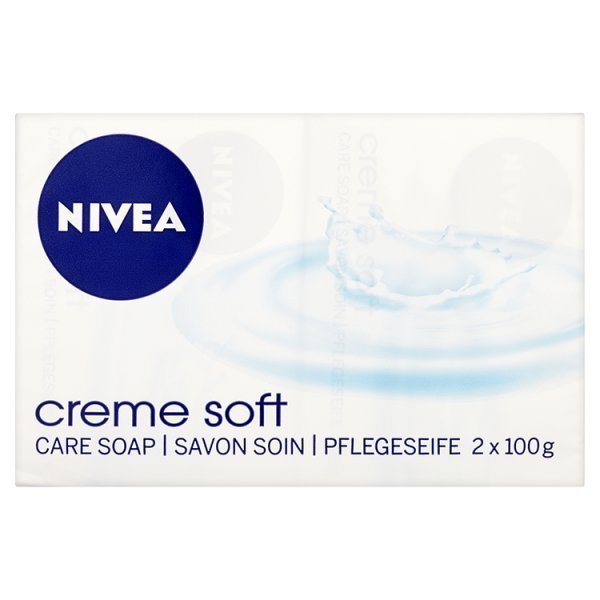 Nivea Creme Soft Soap 2x100g - UK DIRECT BD