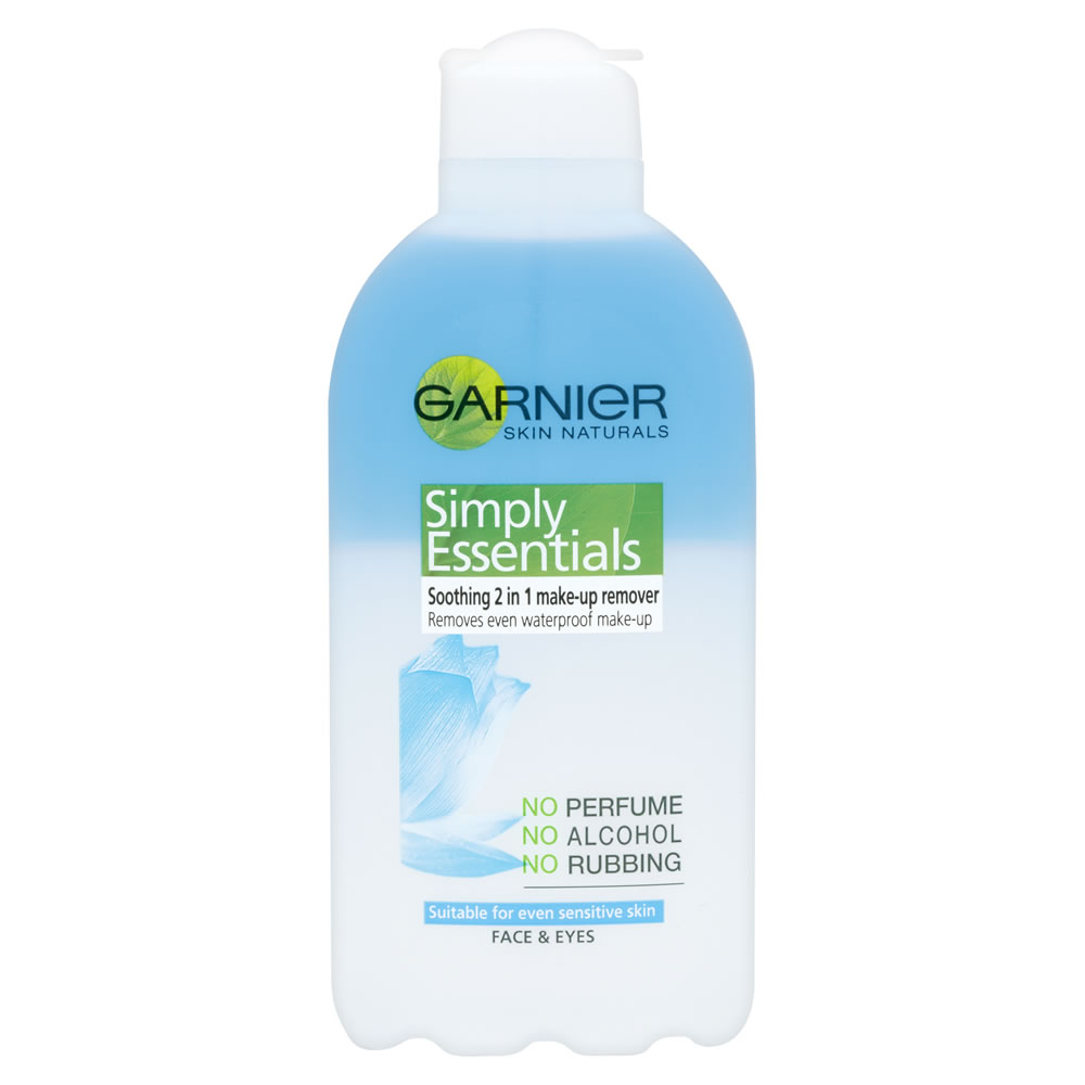 garnier 2 in 1 makeup remover