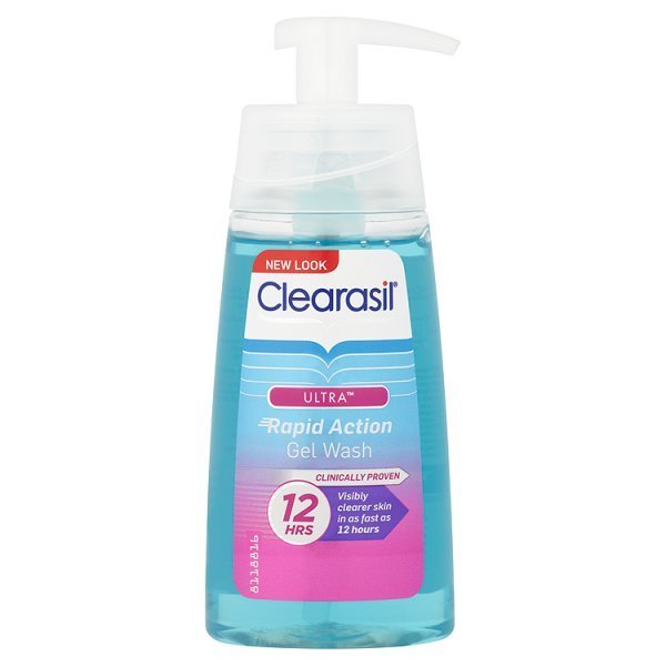 clearasil ultra face wash