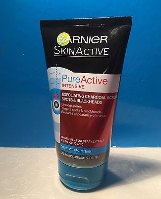 garnier charcoal scrub