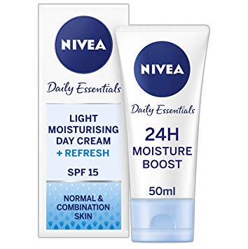 nivea combination skin moisturiser
