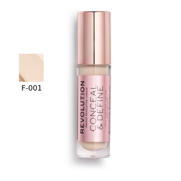 Makeup Revolution Conceal & Define Concealer F-1 in bd