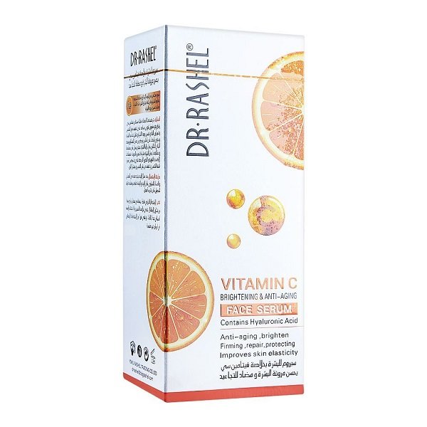 dr rashel vitamin c brightening and anti aging face serum